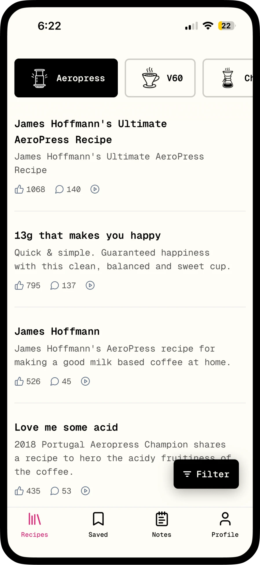 We Make Coffee app
